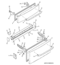 WR17X12993 REFRIGERATOR FACE MULION - XPart Supply