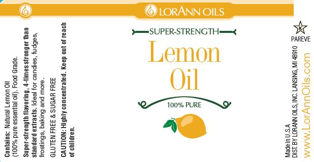 Lemon Oil Natural - Food Grade Essential Oils 1 oz., 16 oz., 1 Gallon - Ships Free Within Canada on Orders Above CAD $199