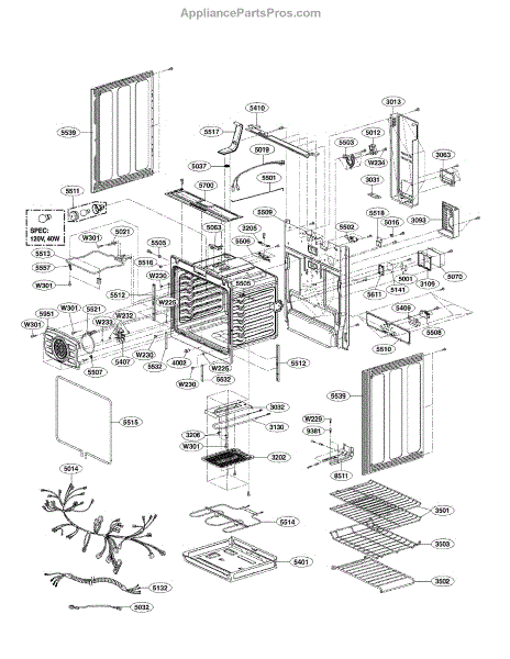 MEE62306301 Broil Heater - XPart Supply