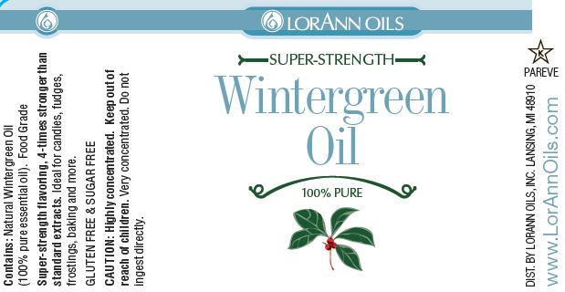 Wintergreen Oil Natural - Food Grade Essential Oils 1 oz., 16 oz., 1 Gallon - Ships Free Within Canada on Orders Above CAD $199