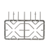 WS01L05311 Range Surface Burner Grate (replaces WB31k10040) - XPart Supply Ltd.