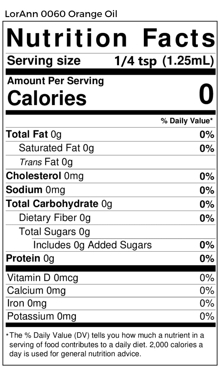 Orange Oil Natural - Food Grade Essential Oils 1 oz., 16 oz., 1 Gallon - Ships Free Within Canada on Orders Above CAD $199