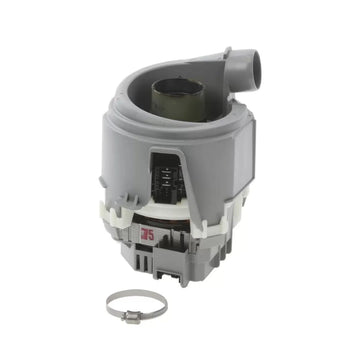Heat pump BLDC, with sump seal and hose clamp