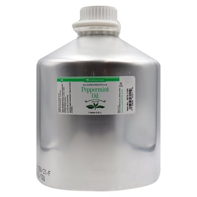 Peppermint Oil Natural - Food Grade Essential Oils 1 oz., 16 oz., 1 Gallon - Ships Free Within Canada on Orders Above CAD $199
