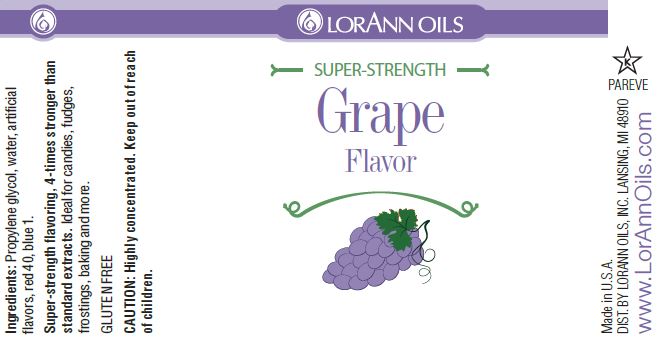 Grape Flavoring - Super Strength Flavor 1 oz., 16 oz., 1 Gallon, 5 Gallons - Ships Free Within Canada on Orders Above CAD $199