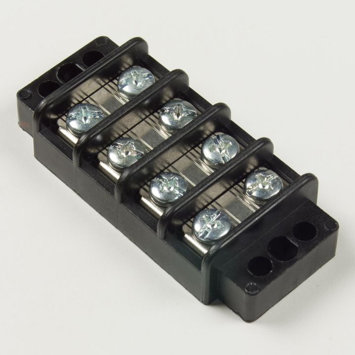 PDR420 Certified 22-10 AWG 4-Pole Terminal Block, 20-Amp | XPart Supply