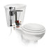 Fluidmaster 400AKRP10 Complete Toilet Repair Kit - Fill Valve, Flush Valve, Flapper & Hardware