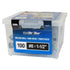 #8 Zinc WallDriller Anchor w/ Screw (100/Box)