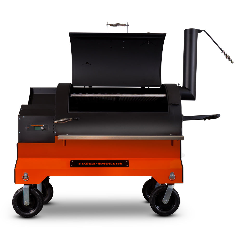 Yoder Smokers YS1500S Comp Cart (Orange) - XPart Supply