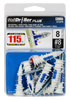 #8 WallDriller Drywall Anchors with Screws  (8 Pack)