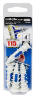 #8 WallDriller Drywall Anchors with Screws  (4 Pack)