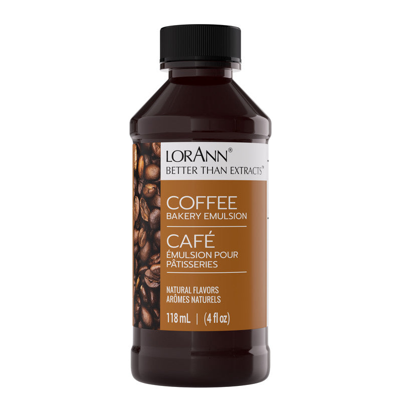 Coffee Bakery Emulsion - 4 oz. - 16 oz., 1 Gallon, 5 Gallons - Bakery Emulsions Canada - Ships Free Within Canada on Orders Above CAD $199
