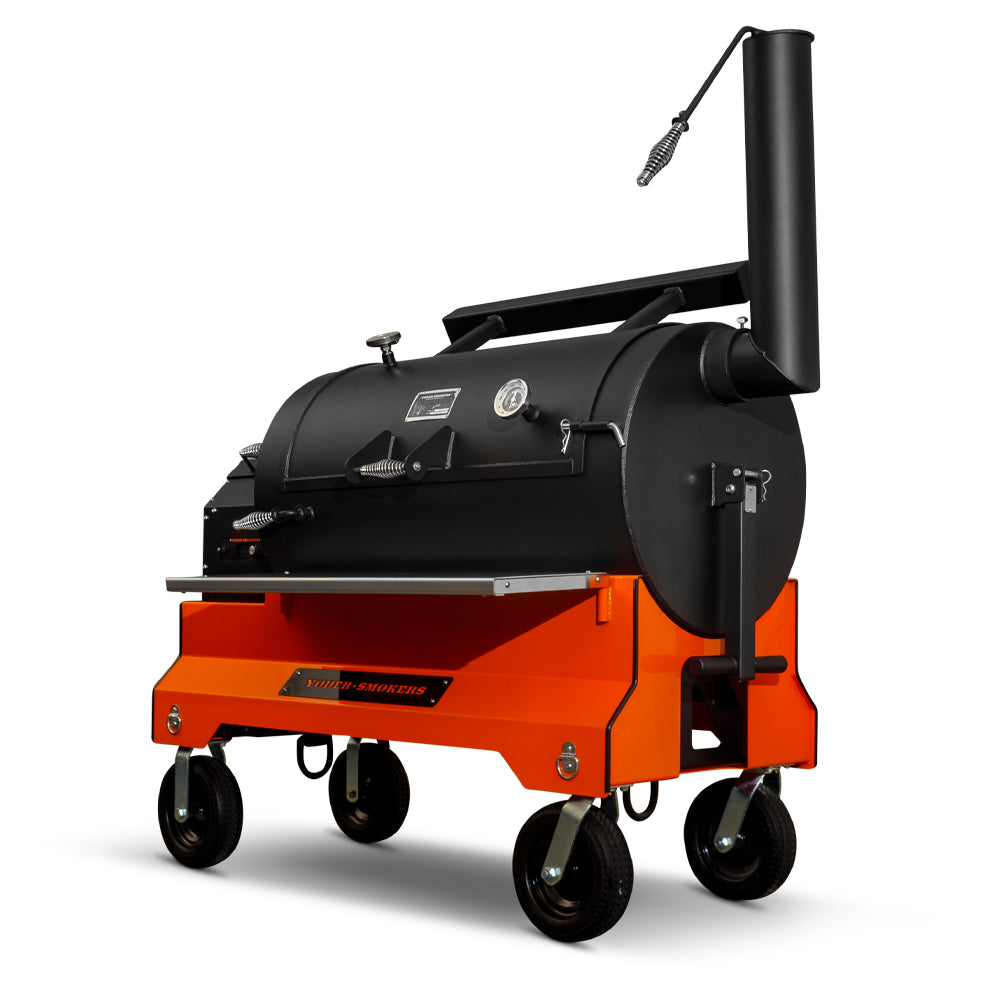 Yoder Smokers YS1500S Comp Cart (Orange) - XPart Supply