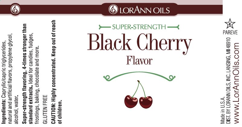 Black Cherry Flavoring - Super Strength Flavor 1 oz., 16 oz., 1 Gallon, 5 Gallons - Ships Free Within Canada on Orders Above CAD $199
