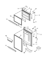 W10838574 Refrigerator Gasket - XPart Supply