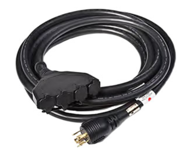 Generac 30 AMP 20 Foot 4-Prong Portable Generator Cord 6112 Part# 0G5743A - XPart Supply