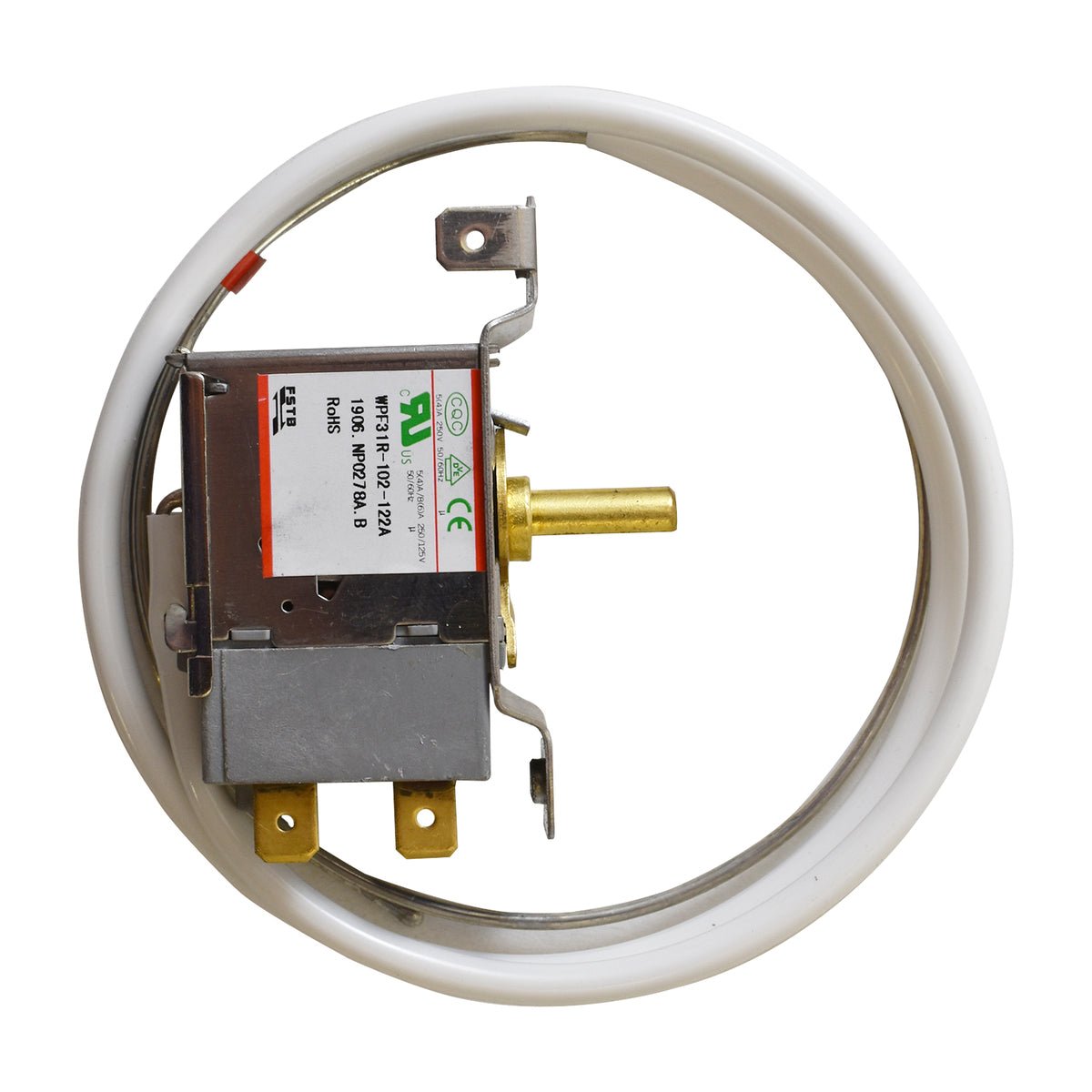 1.03.02.01.075 Refrigerator Temperature Control Thermostat Kit, Replaces WSF27S100-024 - XPart Supply Ltd.
