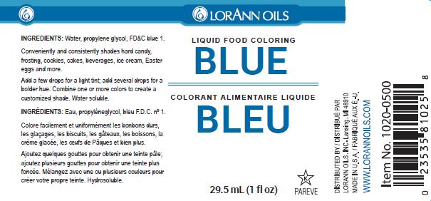 Blue Liquid Food Color - Liquid Food Coloring - 4 oz - 1 Gallon - Ships Free Within Canada on Orders Above CAD $199