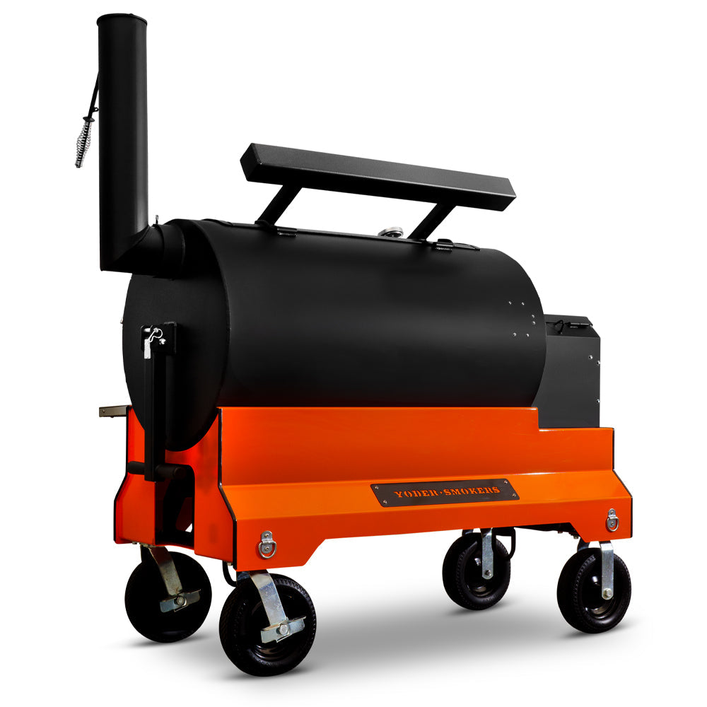 Yoder Smokers YS1500S Comp Cart (Orange) - XPart Supply