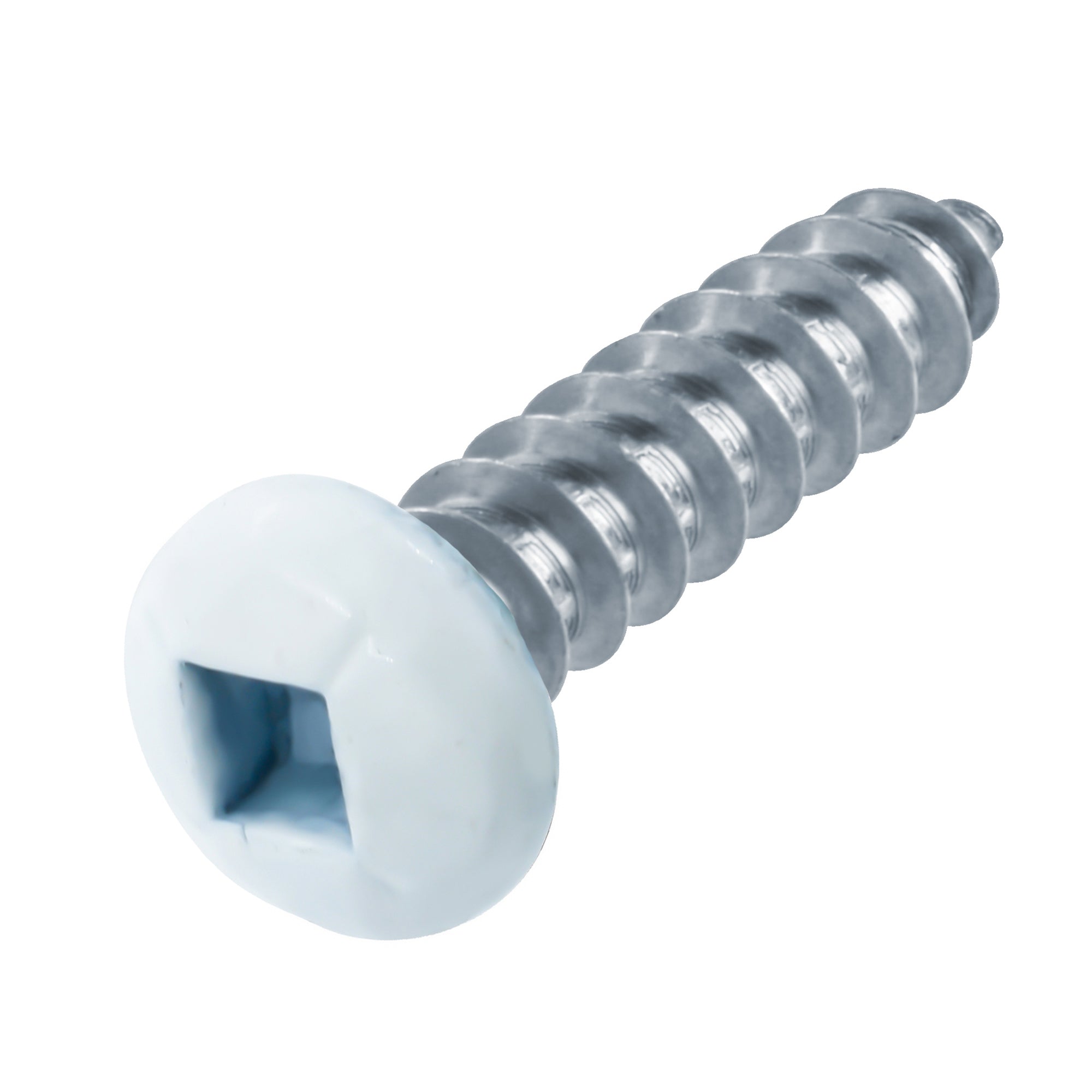 6x5/8 Panhead Soffit Screws, Painted White (800 Pieces)