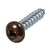 6x5/8 Panhead Soffit Screws, Painted Brown (800 Pieces)