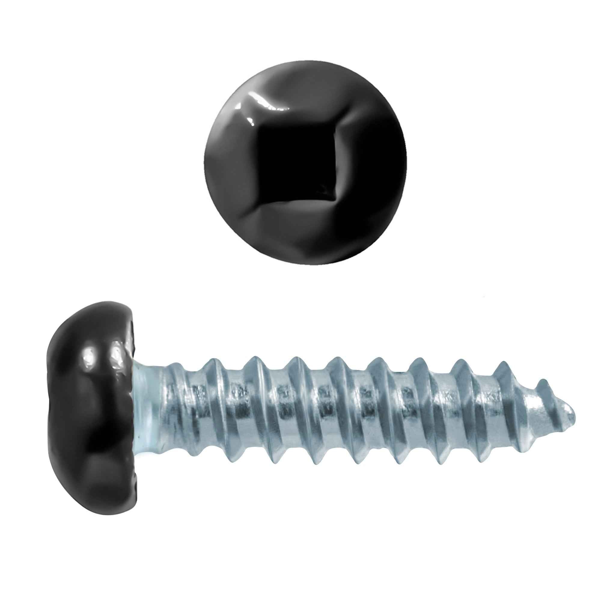 6x5/8 Panhead Soffit Screws, Painted Black (800 Pieces)