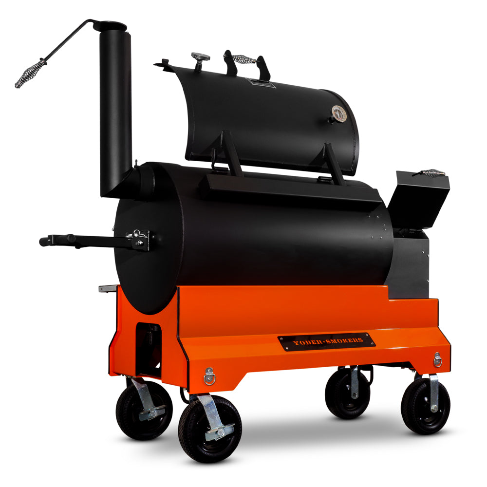 Yoder Smokers YS1500S Comp Cart (Orange) - XPart Supply