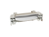 White 12005527 dishwasher door handle replacement part by XPart Supply Ltd on black background