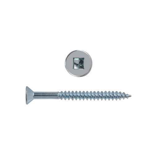 #10x2-1/2" Flat Head Zinc Wood Screw (4/Pack)
