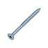 4x1/2 Flat Head Zinc Wood Screw (100/Box)
