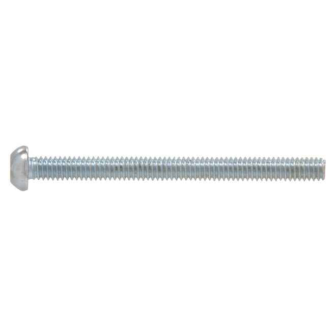 10-24x2 Round Head Zinc Machine Screw (5/Pack)