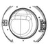 DC63-01748B Washer Door Cover