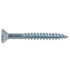 6x1-1/4 Flat Head Zinc Wood Screw (100/Box)