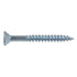 8x1-1/2 Flat Head Zinc Wood Screw (100/Box)