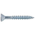 10x1-1/2 Flat Head Zinc Wood Screw (100/Box)