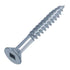 10x1-1/2 Flat Head Zinc Wood Screw (100/Box)
