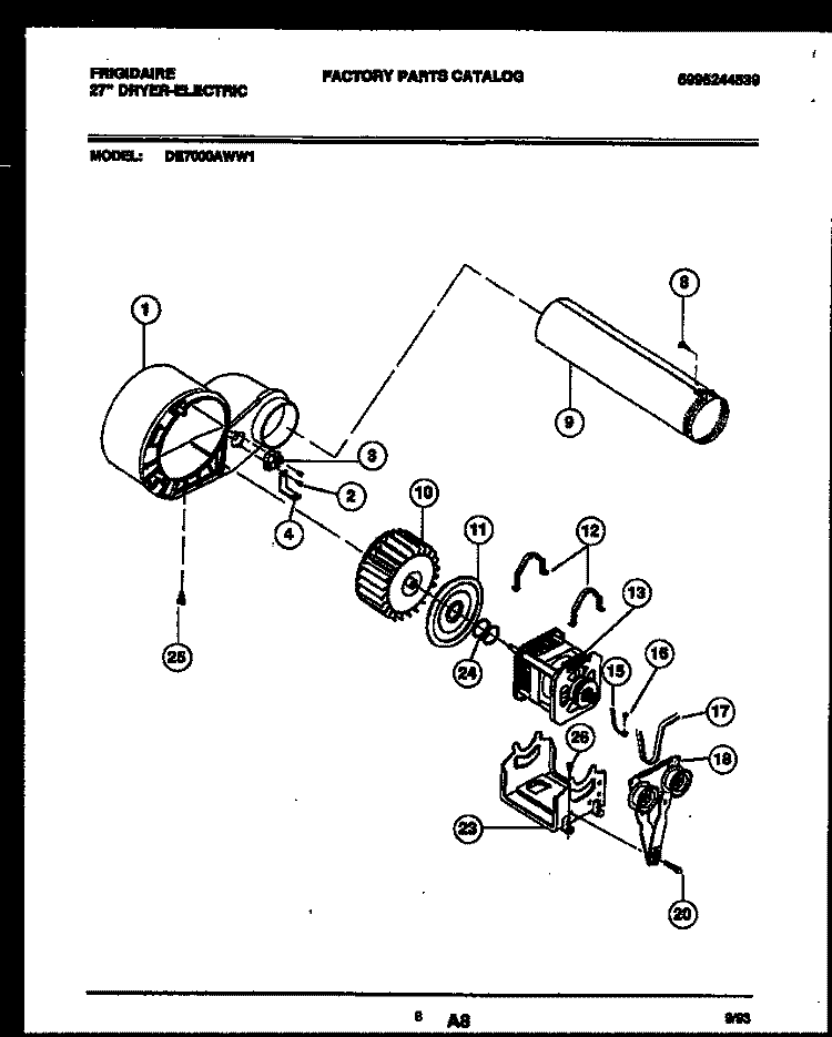 131553800 Dryer Drive Belt - XPart Supply Ltd.