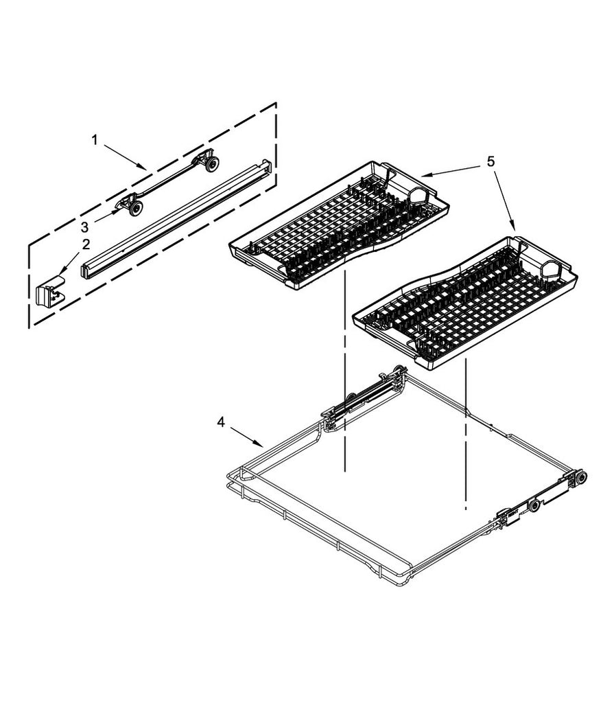WPW10409522 Dishwasher Dish Rack - XPart Supply Ltd.