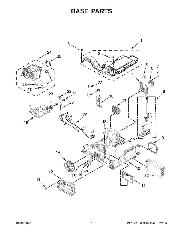 W10608831 Dryer Cover - XPart Supply