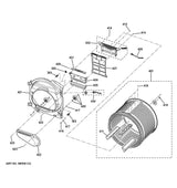 WG04A02519 DRYER BEARING PLASTIC 6031-001683, WE01X10267 - XPart Supply