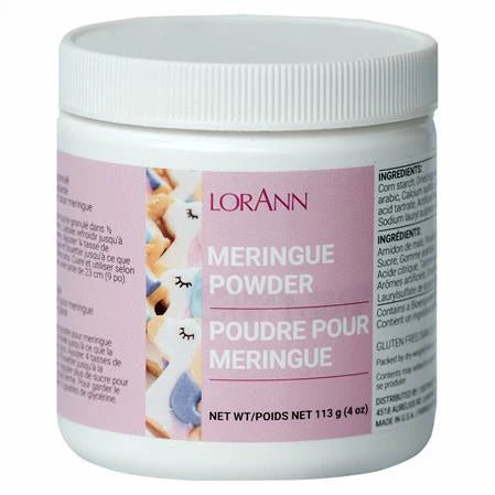 Meringue Powder - LorAnn - 4 oz - Canadian Distribution - Ships Free Within Canada on Orders Above CAD $199