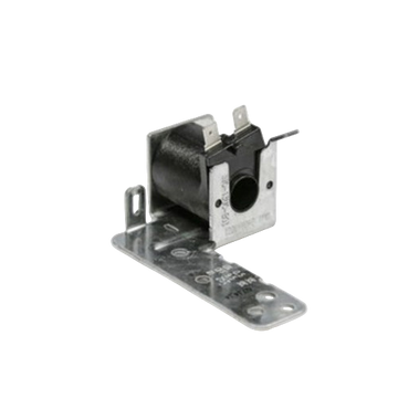Dishwasher drain solenoid and bracket