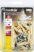 #6 TripleGrip Wall Anchor w/ Screws, Beige (20 Pack)