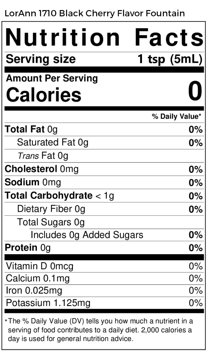 Black Cherry Flavor - 4 oz. - 32 oz. - Ice Cream and Beverage Flavors - LorAnn Oils - Canadian Distribution - Ships Free Within Canada on Orders Above CAD $199