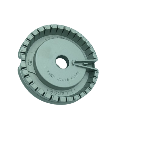 GE Range Gas Burner Head XL WS01F07289 – Front-Right, Genuine OEM