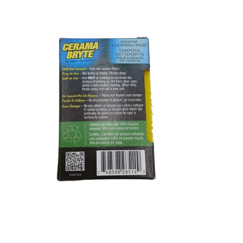 Cerama Bryte Cooktop Cleaning Pads - XPart Supply