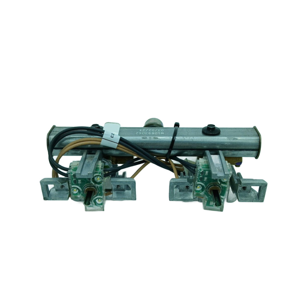 W11333176 Gas Cooktop Range Manifold with Burner Valves - XPart Supply