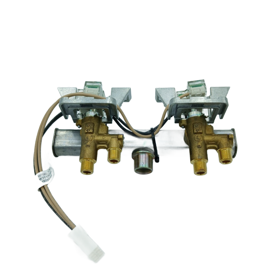 W11333175 Gas Cooktop Manifold with Burner Valves - XPart Supply