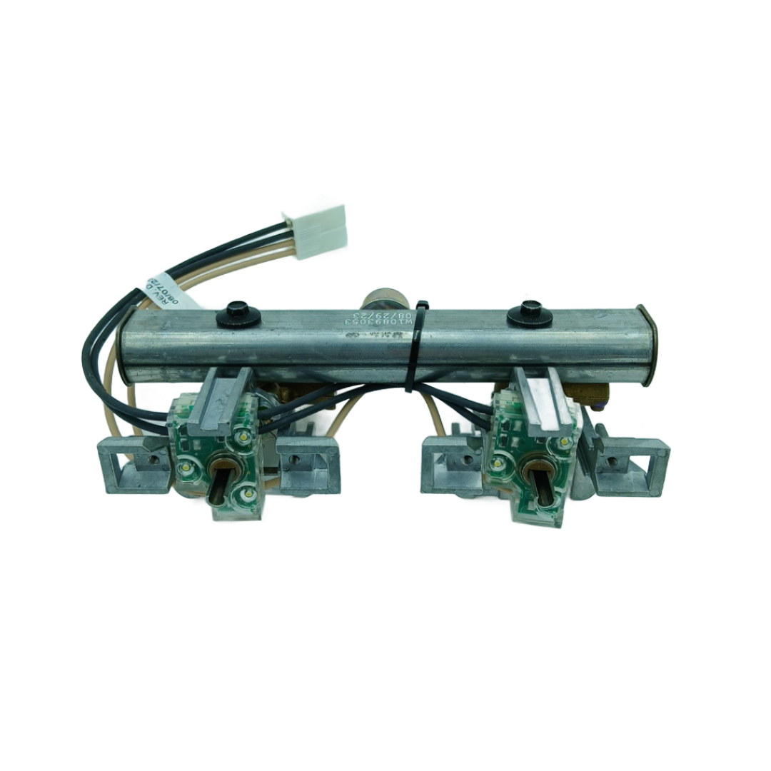 W11333175 Gas Cooktop Manifold with Burner Valves - XPart Supply