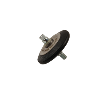 Dryer roller wheel assembly
